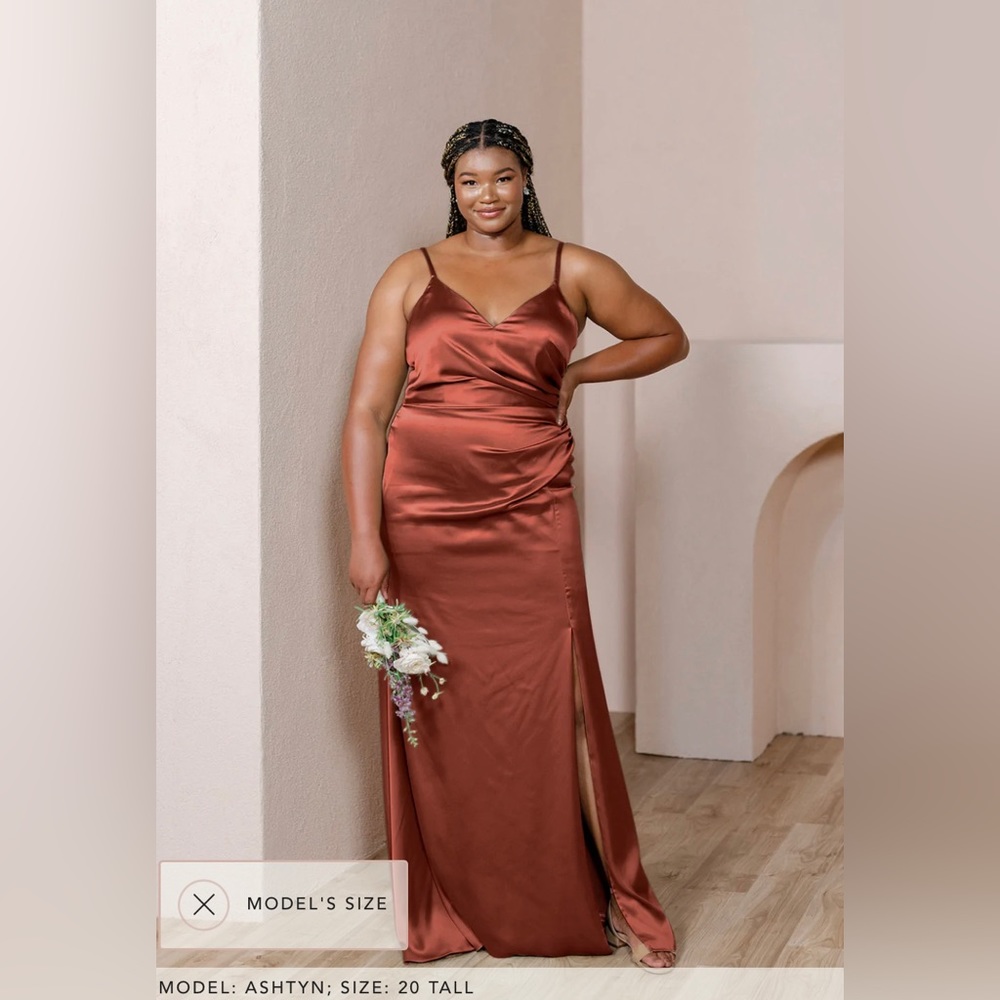 Revelry Rory Satin Dress